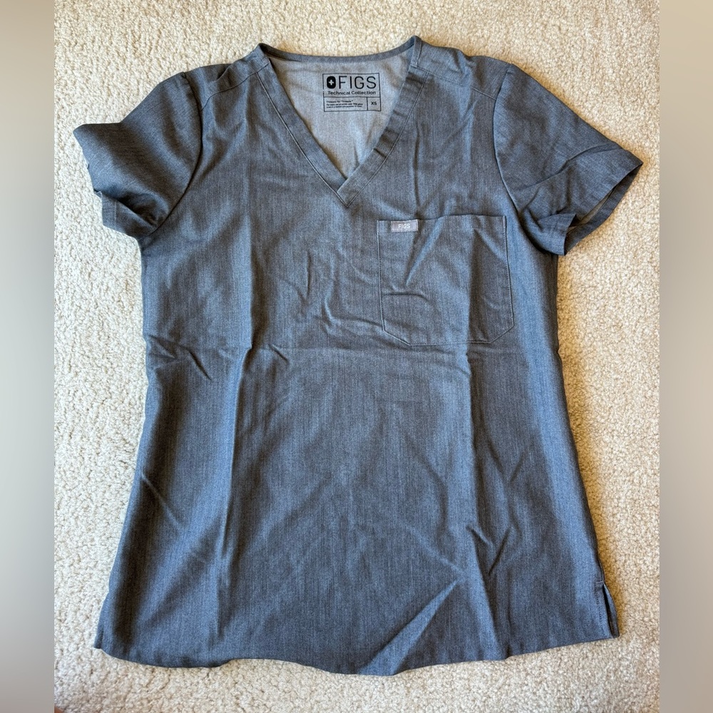 Figs Graphite Scrub Set Xs Gem